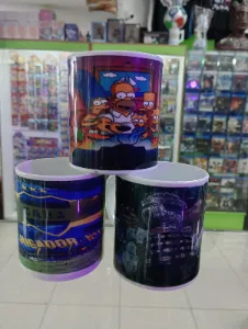 Taza de polímero con diseño