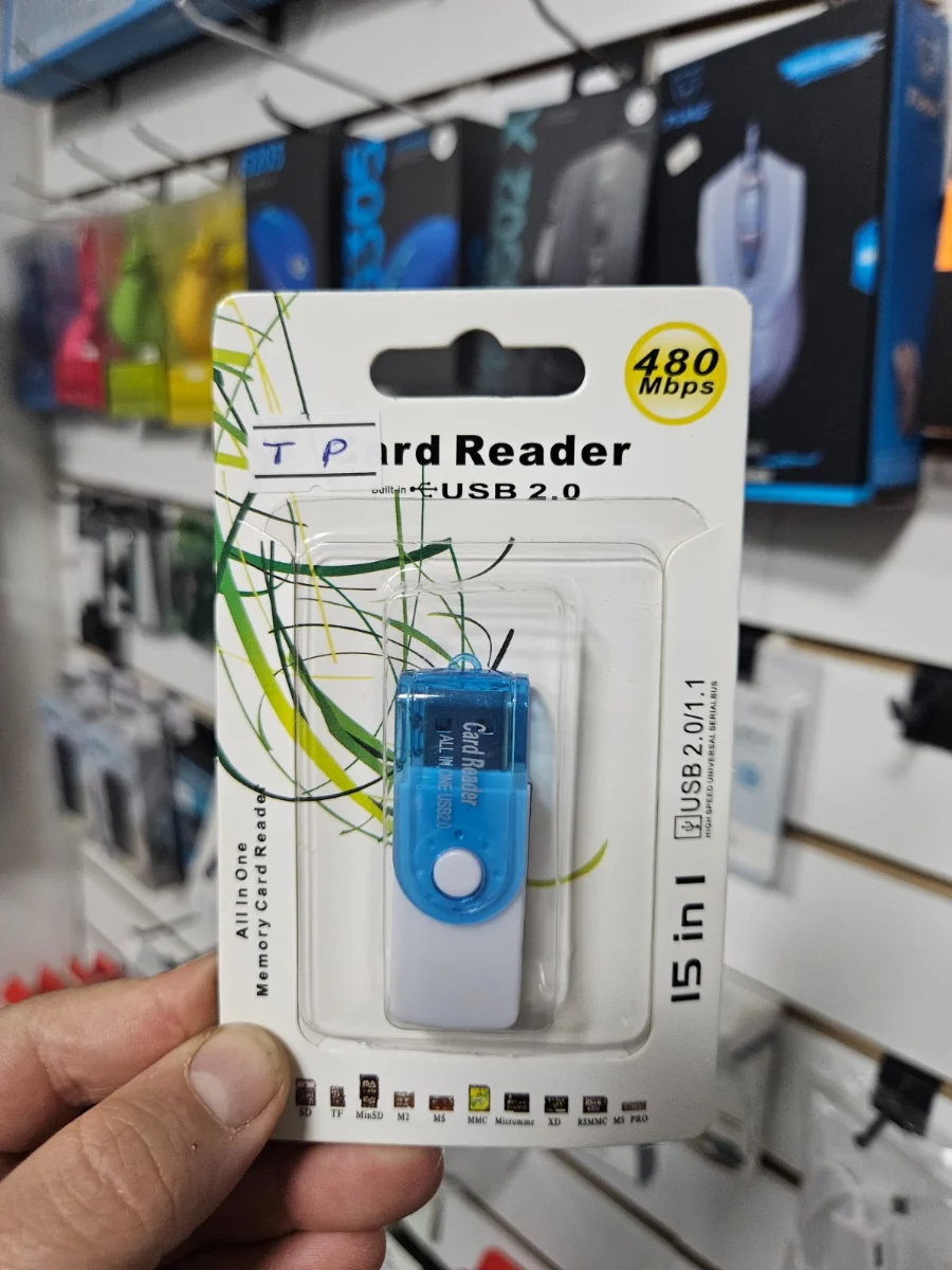 Card Reader USB 2.0 All in One 480 Mbps