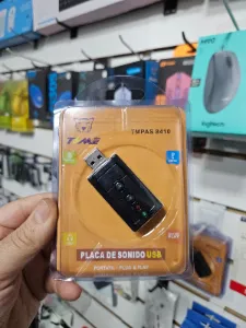 Placa de Sonido USB Time TMPAS-8410