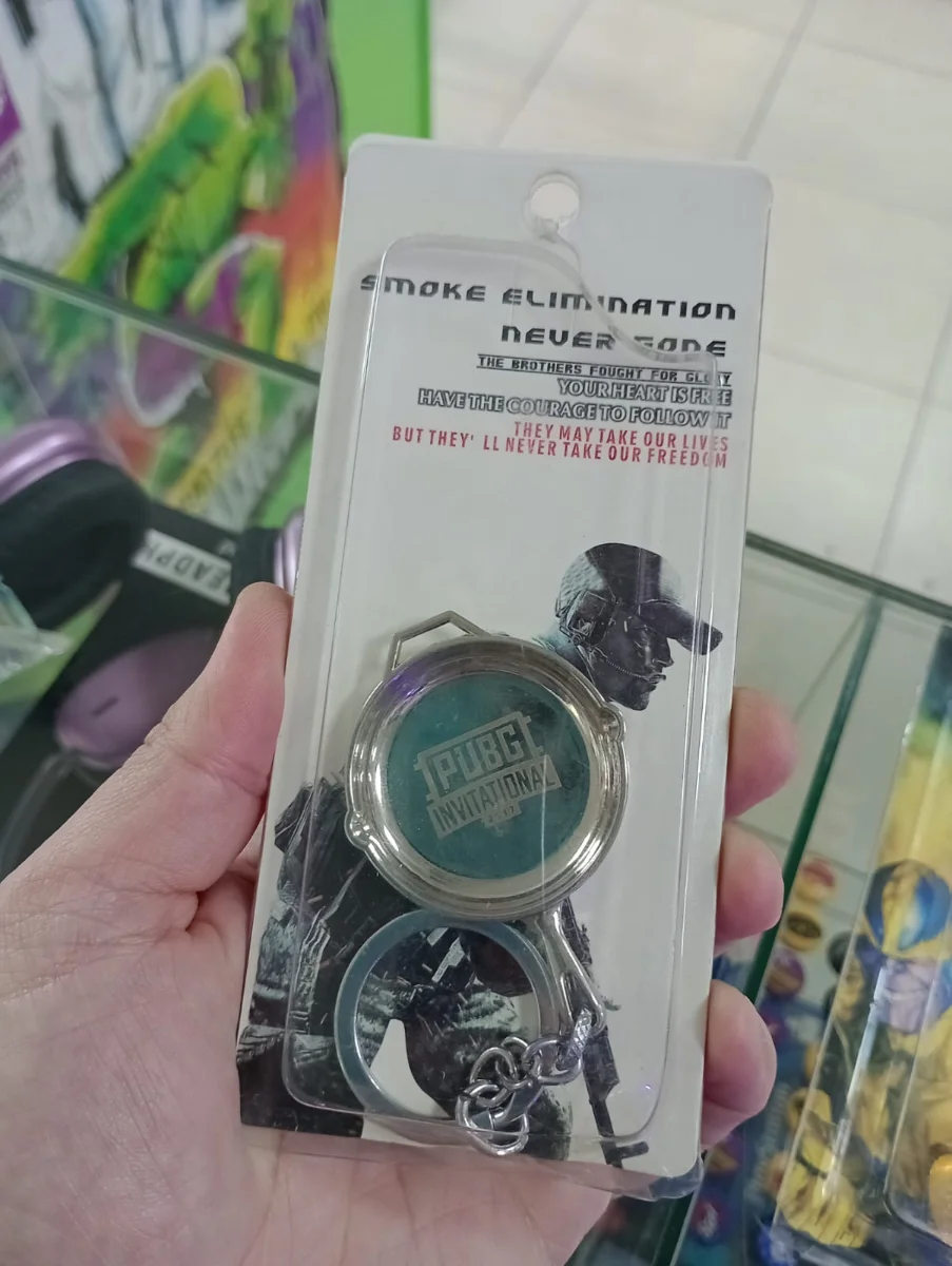 Llavero de metal Pubg
