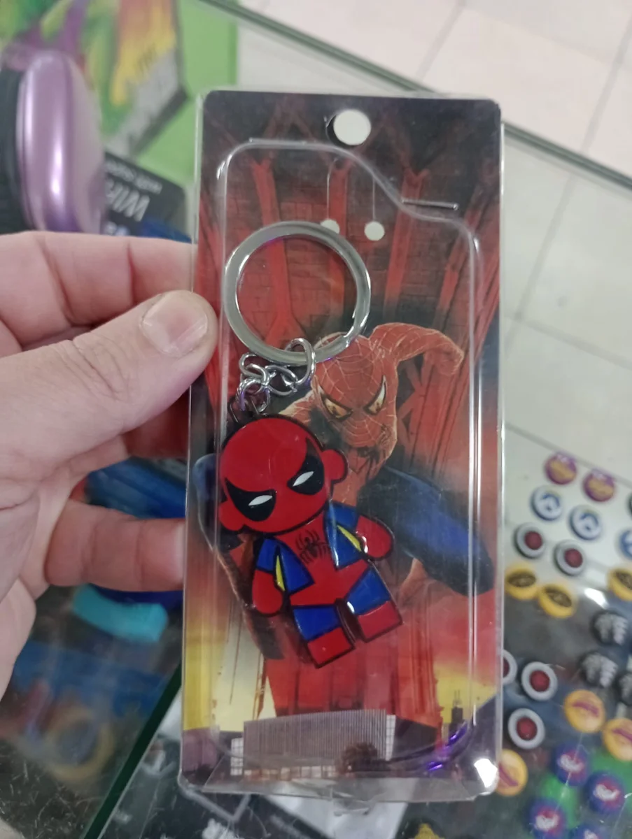 llavero de spiderman