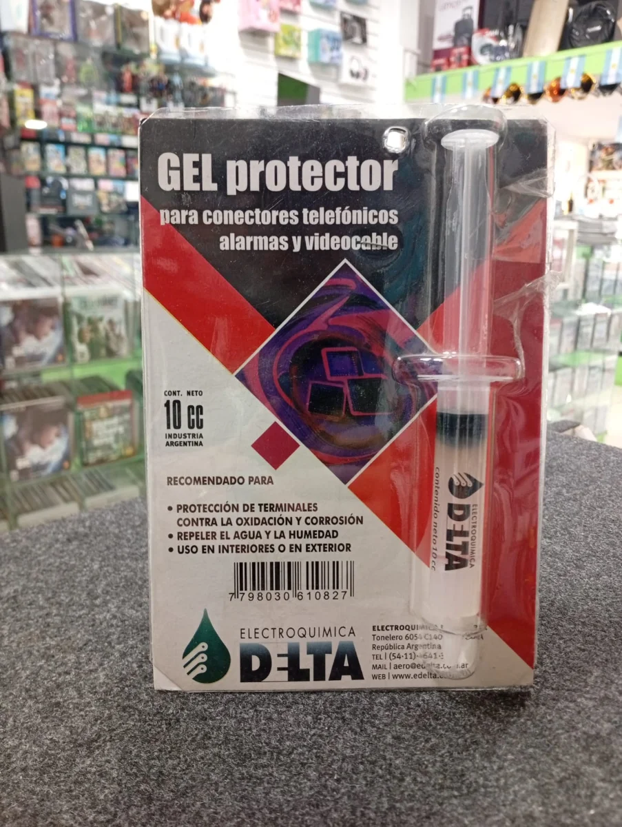 Gel protector Delta para conectores 10 cc — foto 1
