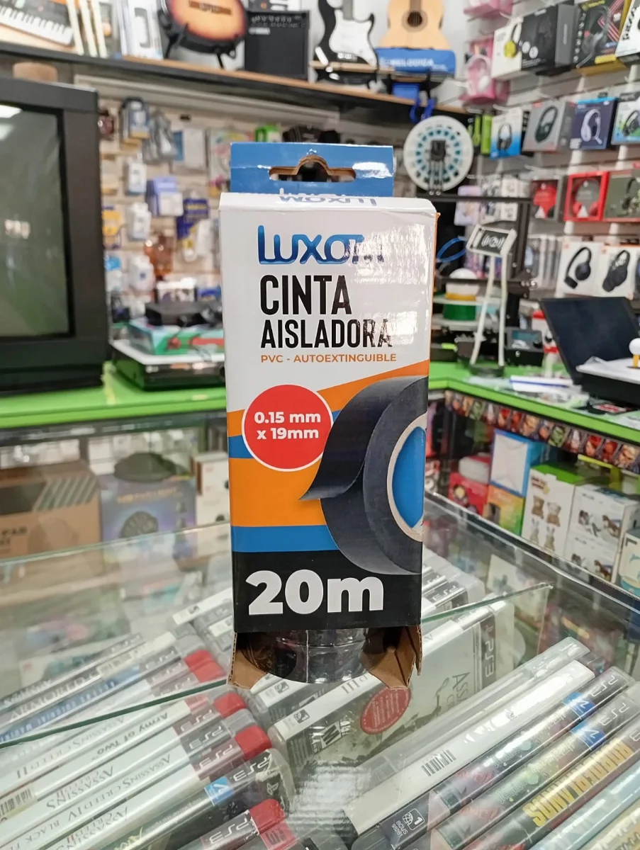 Cinta aisladora Luxom de 20 metros