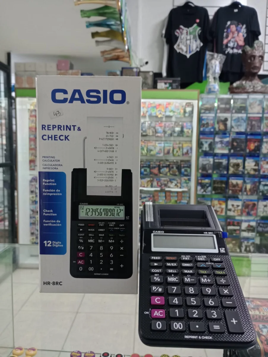 Calculadora impresora Casio HR-8RC — foto 1