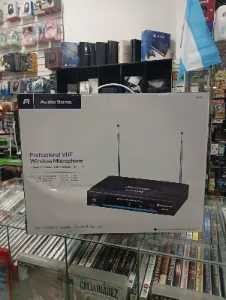 Sistema de micrófono inalámbrico Audio Sonic VHF