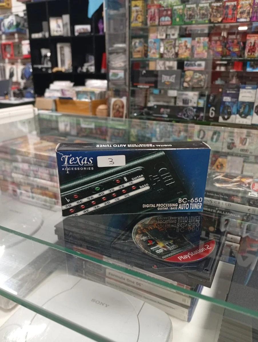 Afinador digital Texas Accessories BC-650 para guitarra y bajo