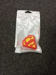 Pen Driver 16gb Llavero de goma con logo de Superman