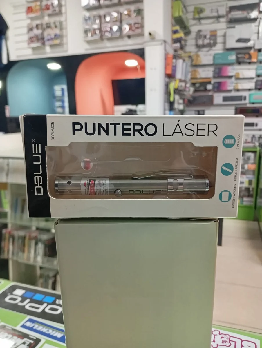 Puntero láser DBlue con estuche