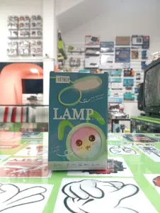 Lámpara LED Cute Pet verde con soporte para celular