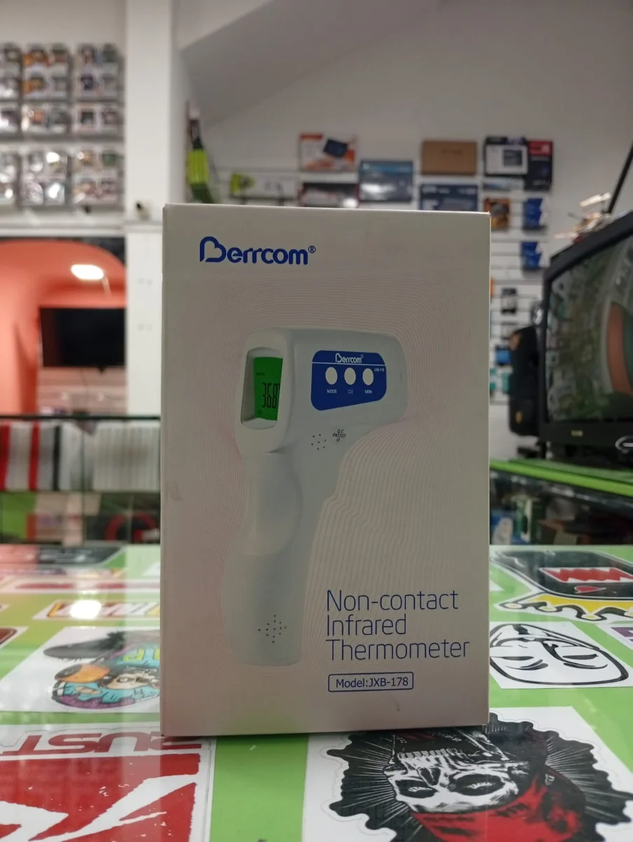 Termómetro infrarrojo sin contacto Bercom JXB-178