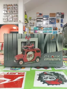 Reloj decorativo camioneta roja PF019A