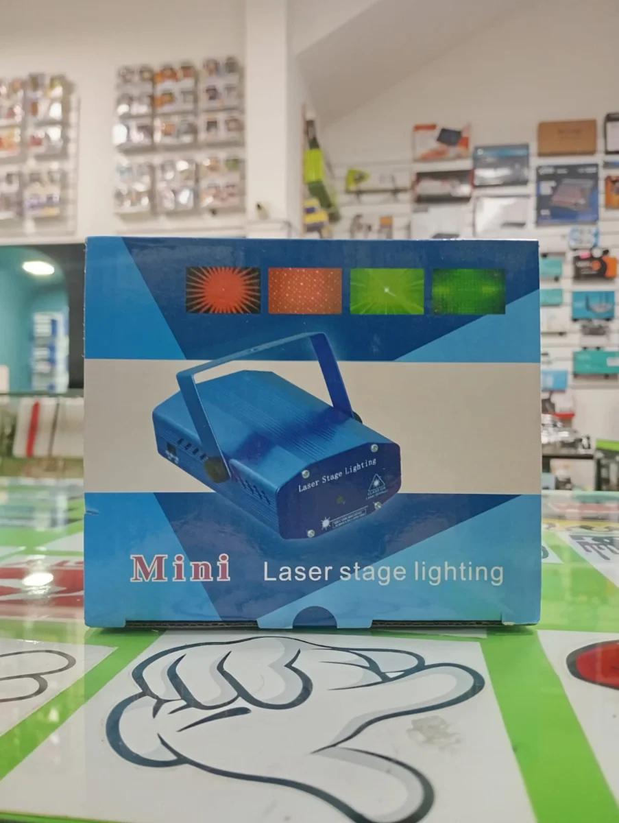 Mini proyector láser para fiestas