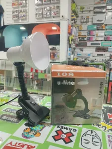 Lámpara con pinza y cuello flexible U-Line 108