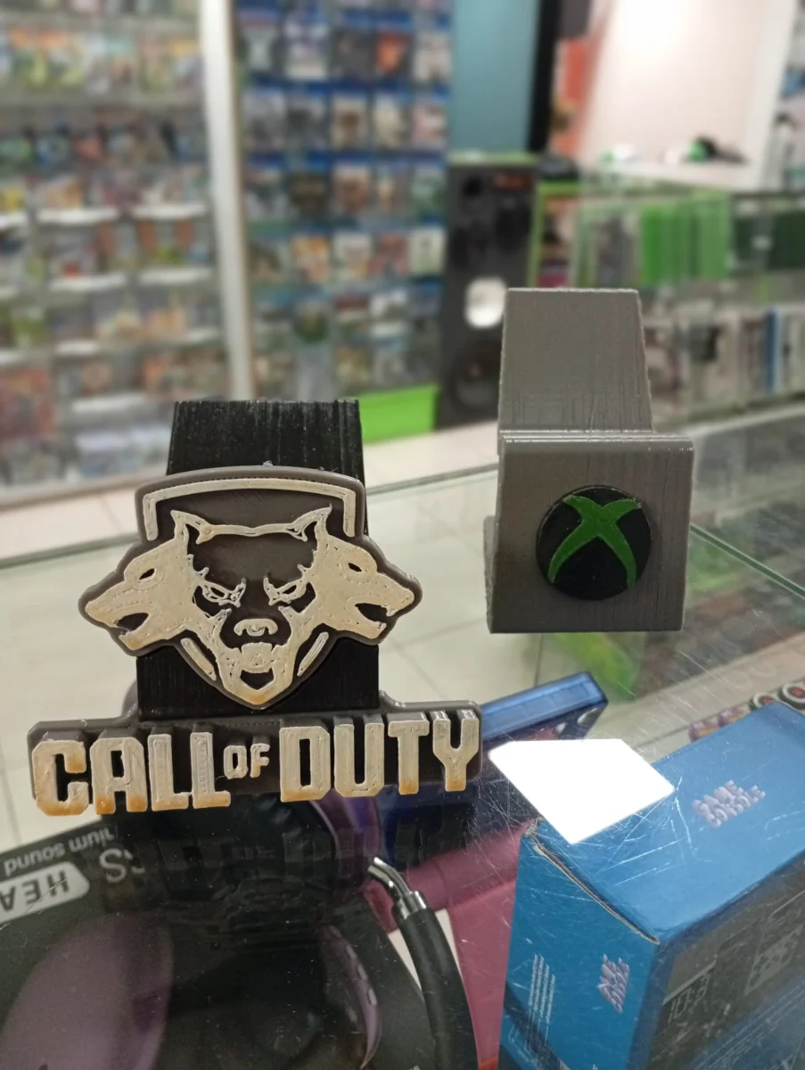 Soportes para joystick con diseños gaming variados