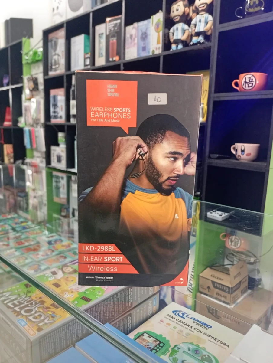 Auriculares inalámbricos deportivos LKD-298BL