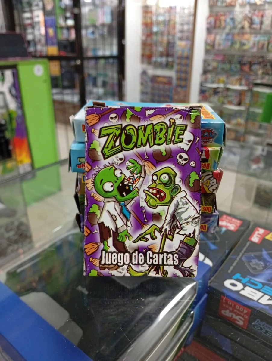 Juego de cartas Zombie