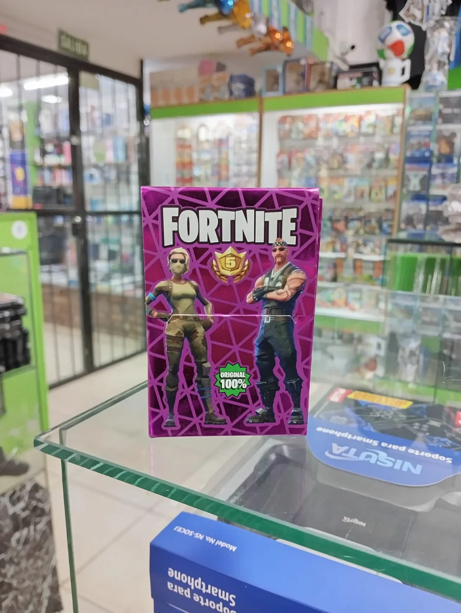 Cartas coleccionables Fortnite edición violeta