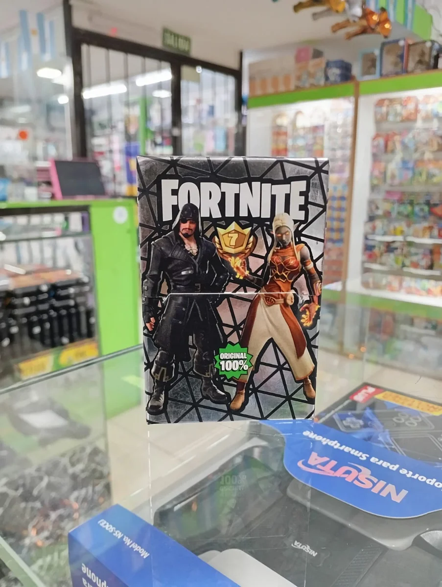 Cartas coleccionables Fortnite edición negra