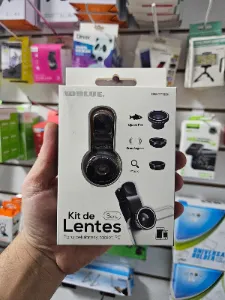 Kit de Lentes 3 en 1 D Blue DBLOP31BK