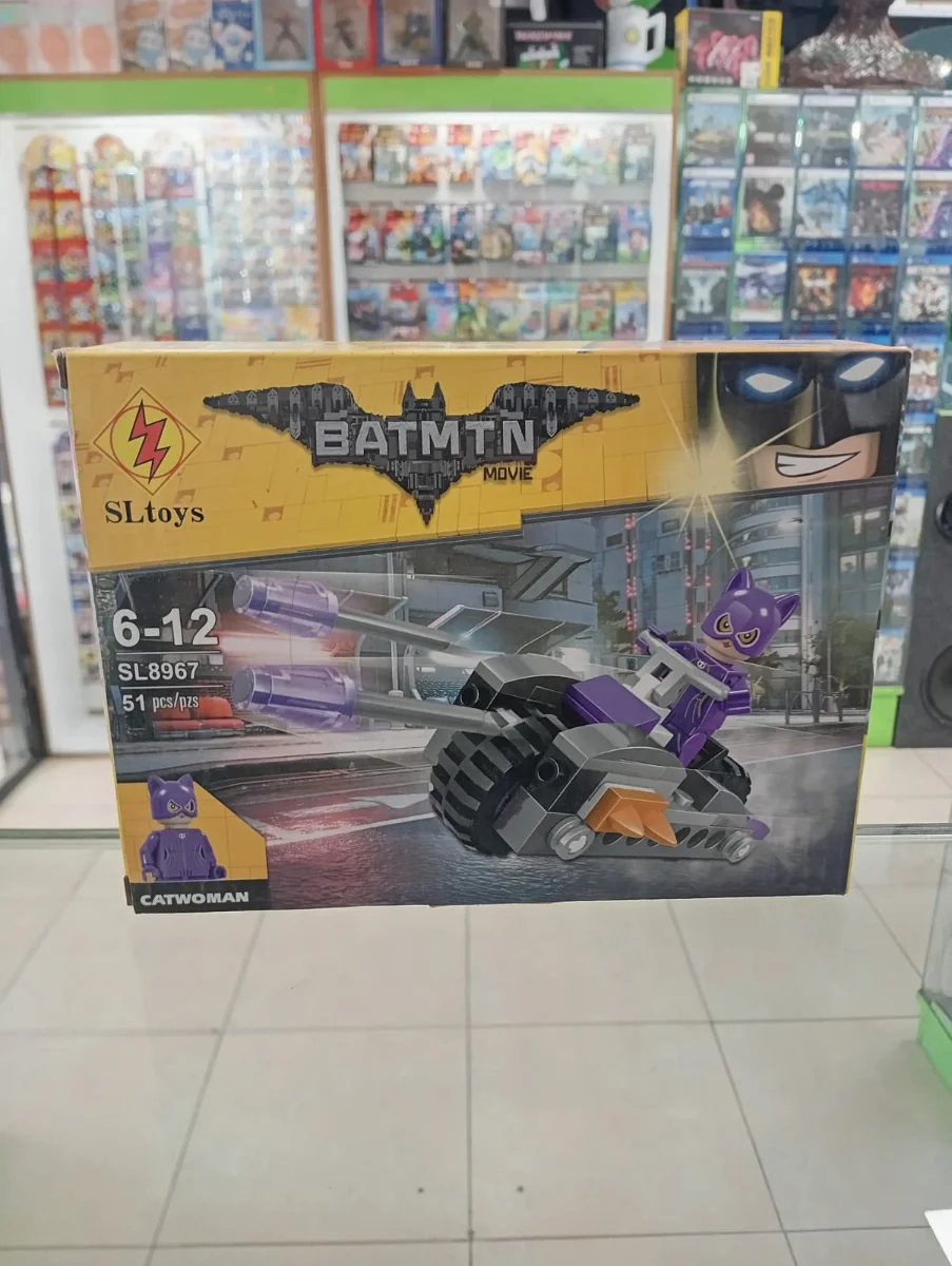 Set de bloques armables Catwoman con vehículo — foto 1