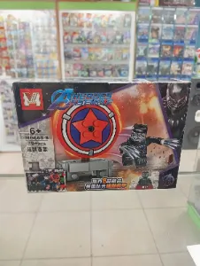Set de bloques armables Black Panther con escudo