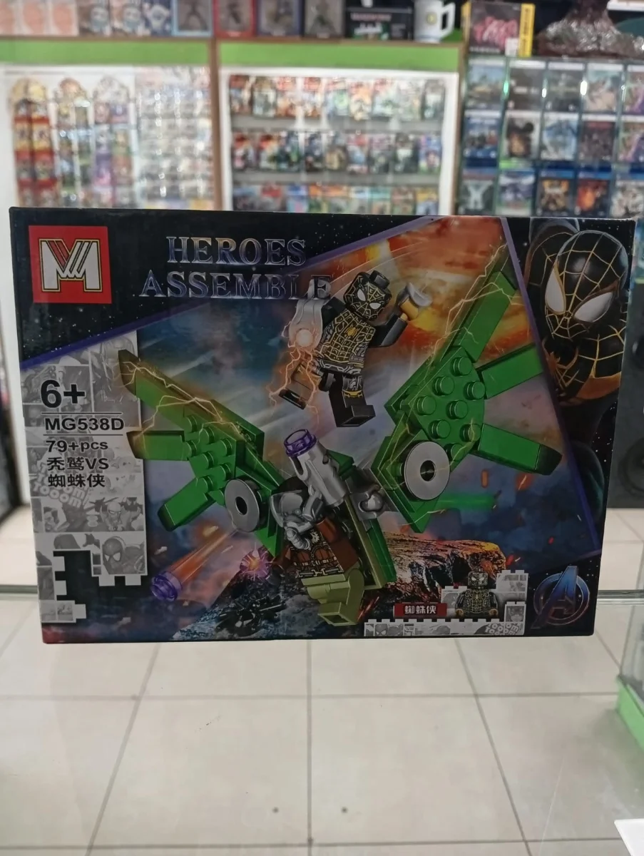 Set de bloques armables Spider-Man contra Buitre