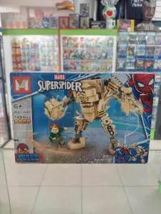Set de bloques armables Spider-Man contra Sandman