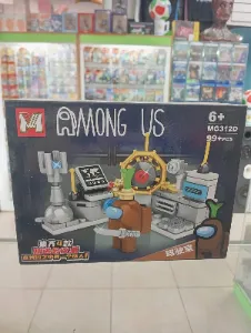 Set de bloques armables Among Us cabina de mando