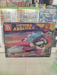 Set de bloques armables Magneto con nave