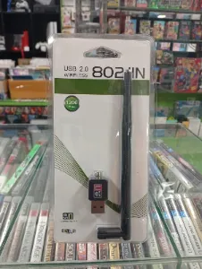 Adaptador Wi-Fi USB con antena
