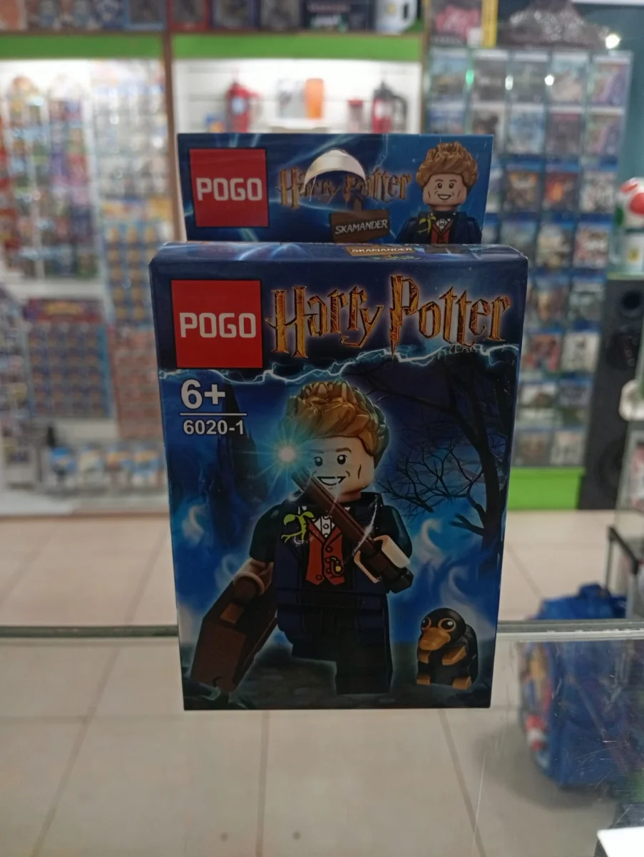 Figura armable Harry Potter con varita