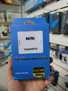 HD Video Converter Mini VGA 2 HDTV 1080p