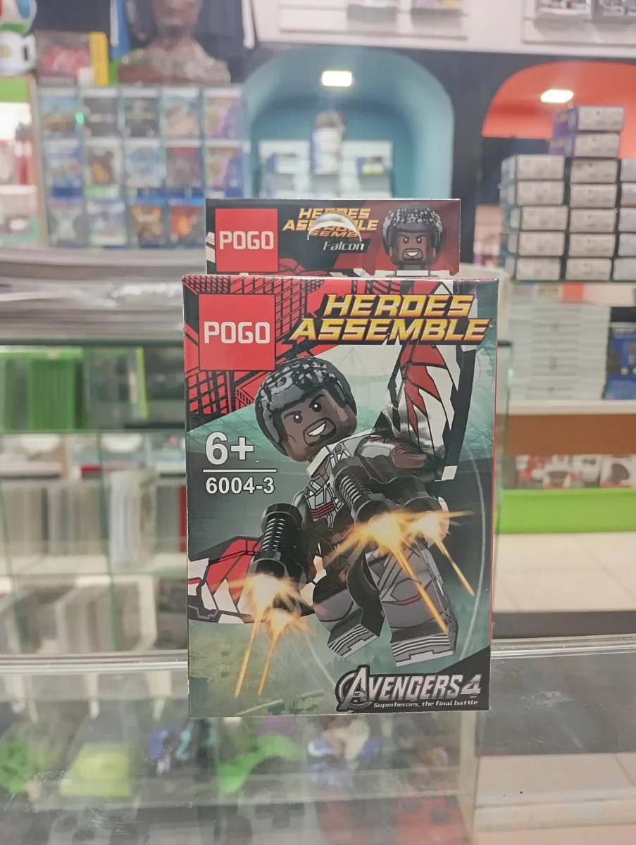Figura armable Avengers de héroe con alas