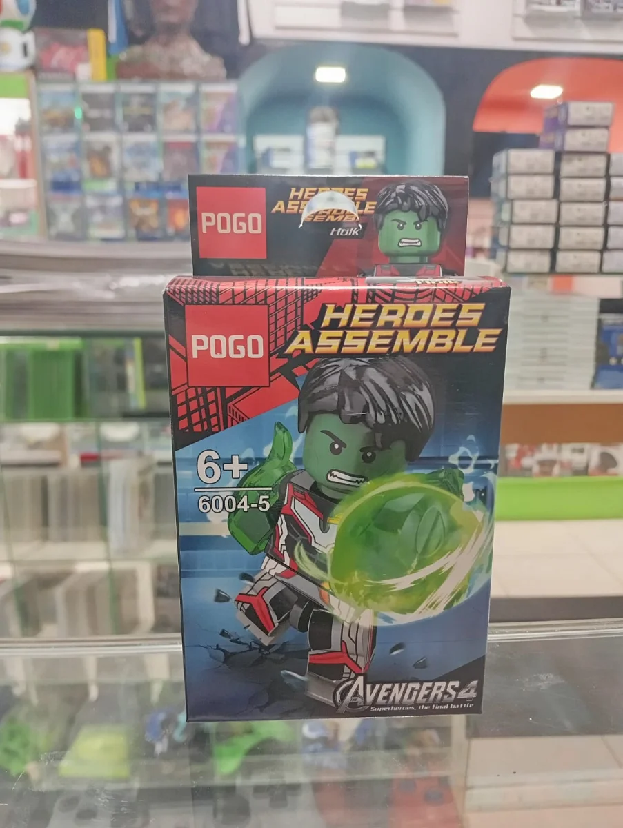Figura armable Avengers Hulk con energía