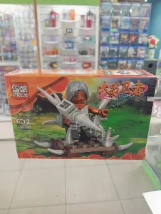Set de bloques armables de guerrera con criatura voladora