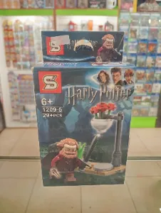 Set de bloques armables Harry Potter con Hagrid y farol