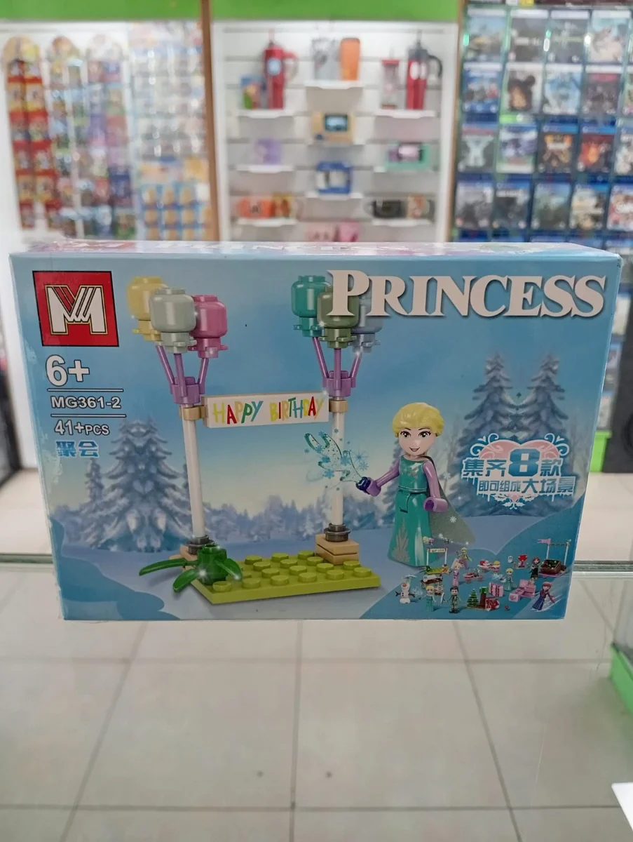 Set de bloques armables Princess en paisaje nevado