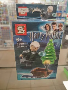 Set de bloques armables Harry Potter con mago y escalera verde