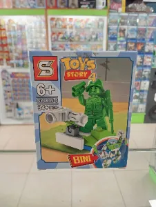Set de bloques armables Toy Story 4 soldado verde con cañón
