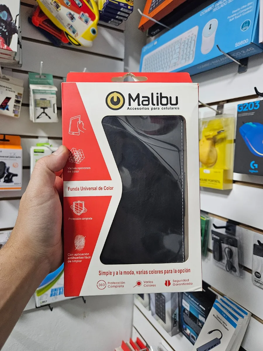 Funda Universal para Tablet Malibu Negra